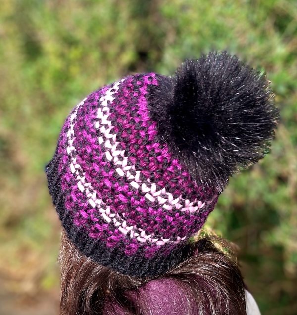 Gorro espiga negro